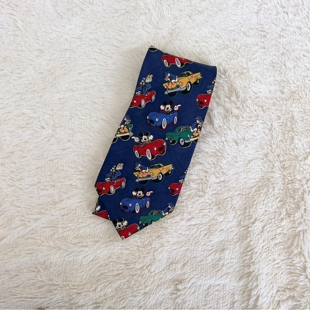 Mikey Unlimited blue tie
